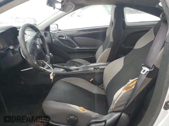 2003 Toyota Celica GT with VIN JTDDR32T830148966, listed as a Copart auction lot 74337434 with 0 mi miles and Salvage Title. Bid and sale history available at carsss.com. Image 7.