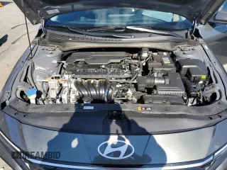 2024 Hyundai Elantra SEL with VIN KMHLS4DG4RU711952, listed as a Copart auction lot 75515304 with 7,411 mi miles and Salvage Title. Bid and sale history available at carsss.com. Image 11.