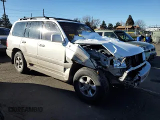 2000 Toyota Land Cruiser with VIN JT3HT05J5Y0098308, listed as a Copart auction lot 88364875 with 157,684 mi miles and Salvage Title. Bid and sale history available at carsss.com. Image 4.