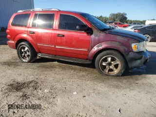2007 Dodge Durango Limited with VIN 1D8HD58257F561121, listed as a Copart auction lot 81797554 with 198,887 mi miles and Salvage title. Bid and sale history available at DreamBid. Image 4.