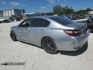 2017 Honda Accord Sedan Sport with VIN 1HGCR2F55HA068366, listed as a Copart auction lot 54706815 with 78,827 mi miles and Salvage Title. Bid and sale history available at carsss.com. Image 2.