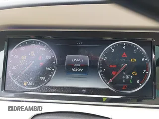 2015 Mercedes-Benz S 550 with VIN WDDUG8FB7FA162558, listed as a IAAI auction lot 42470086 with 104,992 mi miles and . Bid and sale history available at DreamBid. Image 7.