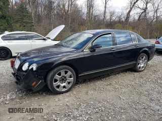 2008 Bentley Flying Spur with VIN SCBBR93W48C054384, listed as a Copart auction lot 79946844 with 43,759 mi miles and Salvage Title. Bid and sale history available at DreamBid. Image 1.