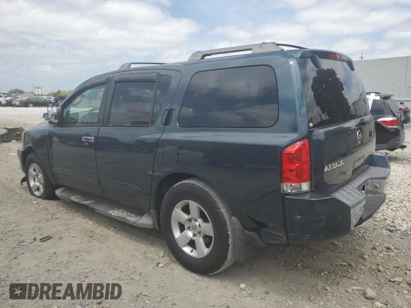 2006 Nissan Armada LE z VIN 5N1AA08A66N704984, wystawiony jako Copart lot #53643095 z przebiegiem 217 337 mil mil oraz Szkoda całkowita • Salvage title. Historia ofert i sprzedaży dostępna na DreamBid. Obrazek 2.