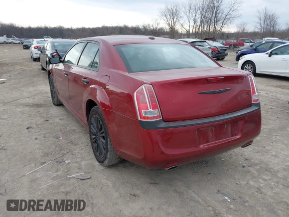2013 Chrysler 300 with VIN 2C3CCAKG5DH743974, listed as a IAAI auction lot 41908329 with 111,835 mi miles. Bid and sale history available at carsss.com. Image 3.
