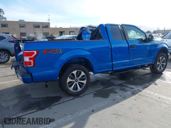 2020 Ford F-150 XL with VIN 1FTFX1E48LKD02362, listed as a IAAI auction lot 41556663 with 1 mi miles. Bid and sale history available at carsss.com. Image 4.