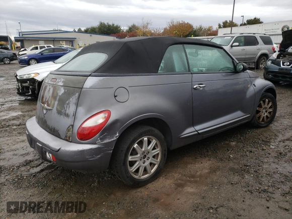 2007 Chrysler PT Cruiser with VIN 3C3JY45X27T627150, listed as a Copart auction lot 81839984 with 54,549 mi miles and Salvage Title. Bid and sale history available at carsss.com. Image 3.