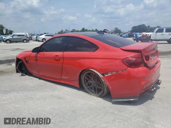 2018 BMW M4 с VIN WBS4Y9C52JAC87905, выставлен на аукционе Copart как лот 57219645 с пробегом 67 944 миль миль и Списание • Salvage title. История ставок и продаж доступна на DreamBid. Изображение 2.