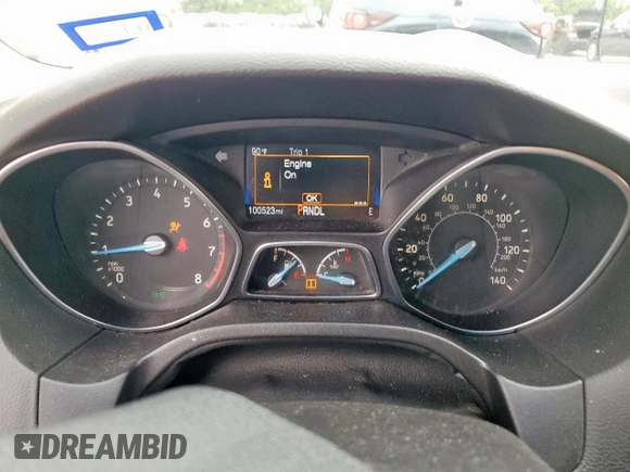 2016 Ford Focus SE with VIN 1FADP3F29GL259317, listed as a Copart auction lot 62646685 with 100,523 mi miles and Salvage title. Bid and sale history available at DreamBid. Image 9.