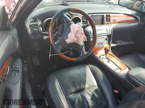 2006 Lexus SC 430 with VIN JTHFN48Y369009713, listed as a Copart auction lot 50726795 with 178,509 mi miles and Salvage title. Bid and sale history available at DreamBid. Image 8.