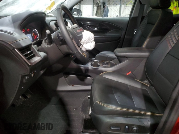 2024 GMC Terrain AT4 with VIN 3GKALYEG2RL275535, listed as a Copart auction lot 44795035 with 10,811 mi miles and Salvage Title. Bid and sale history available at carsss.com. Image 7.