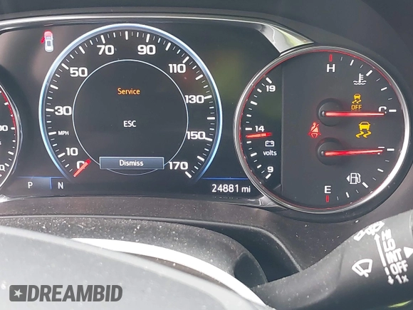 2023 Chevrolet Blazer RS с VIN 3GNKBERS1PS193838, выставлен на аукционе IAAI как лот 42408680 с пробегом 24 881 миль миль и . История ставок и продаж доступна на DreamBid. Изображение 15.