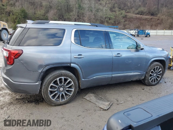 2020 GMC Acadia Denali with VIN 1GKKNXLS2LZ234208, listed as a Copart auction lot 83181064 with Not Provided miles and Salvage Title. Bid and sale history available at DreamBid. Image 3.