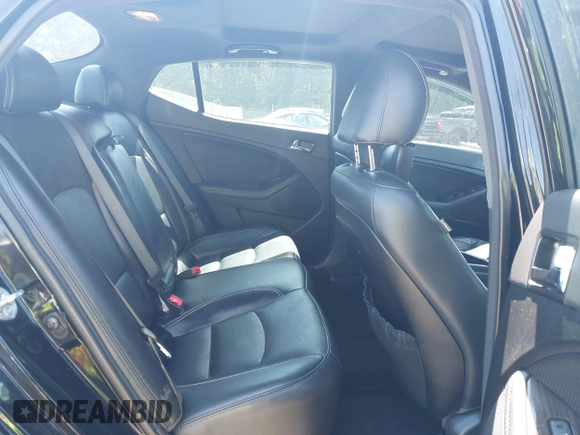 2013 Kia Optima SX with VIN 5XXGR4A66DG094565, listed as a IAAI auction lot 42295476 with 112,618 mi miles and . Bid and sale history available at DreamBid. Image 8.