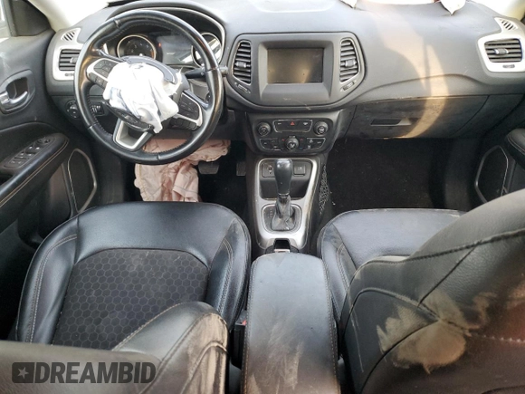 2020 Jeep Compass Latitude with VIN 3C4NJCBB4LT141325, listed as a Copart auction lot 43410945 with 52,691 mi miles and Salvage Title. Bid and sale history available at carsss.com. Image 8.