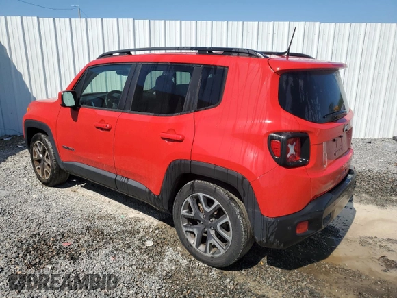 2018 Jeep Renegade Latitude with VIN ZACCJABBXJPG87062, listed as a Copart auction lot 50228555 with 76,327 mi miles and Clean Title. Bid and sale history available at carsss.com. Image 2.