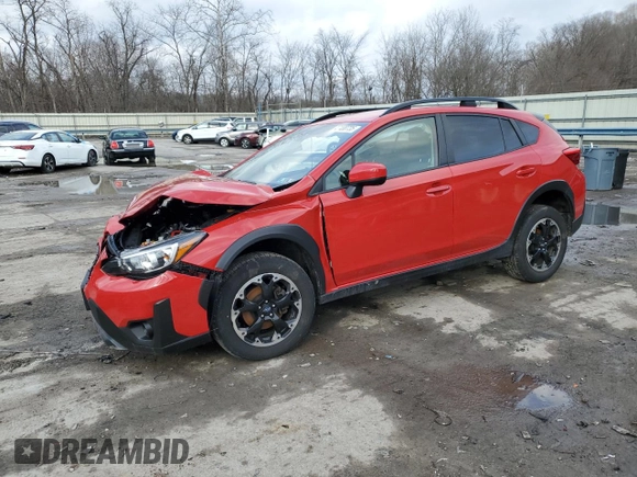 2023 Subaru Crosstrek Premium z VIN JF2GTACC2PG251381, wystawiony jako Copart lot #47400735 z przebiegiem 23 976 mil mil oraz Szkoda całkowita • Salvage title. Historia ofert i sprzedaży dostępna na DreamBid. Obrazek 1.