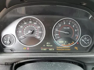 2015 BMW 3 Series GT 328i xDrive with VIN WBA3X5C56FD561265, listed as a Copart auction lot 51840833 with 111,407 mi miles. Bid and sale history available at carsss.com. Image 9.