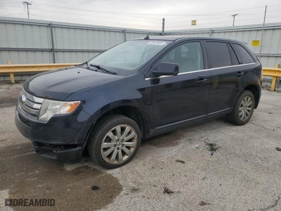 2008 Ford Edge Limited with VIN 2FMDK39C98BB04437, listed as a Copart auction lot 50401055 with 209,252 mi miles and Salvage Title. Bid and sale history available at carsss.com. Image 1.