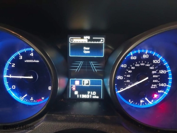 2017 Subaru Outback Premium with VIN 4S4BSAHC9H3430588, listed as a IAAI auction lot 41810676 with 113,631 mi miles. Bid and sale history available at carsss.com. Image 7.