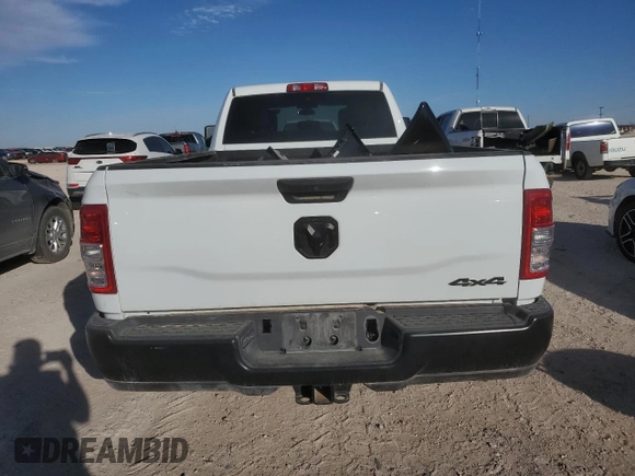 2023 Ram 2500 Tradesman with VIN 3C6UR5HJ2PG559452, listed as a Copart auction lot 79413134 with 21,589 mi miles and Salvage Title. Bid and sale history available at carsss.com. Image 6.
