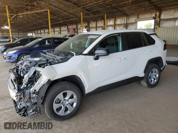 2024 Toyota RAV4 LE with VIN 2T3F1RFV6RW471268, listed as a Copart auction lot 60220465 with 18,457 mi miles and Salvage title. Bid and sale history available at DreamBid. Image 1.