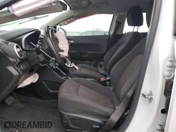 2017 Chevrolet Sonic LT with VIN 1G1JD6SB0H4154389, listed as a Copart auction lot 46086095 with 142,314 mi miles and Salvage Title. Bid and sale history available at carsss.com. Image 7.