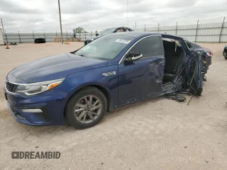 2019 Kia Optima LX z VIN 5XXGT4L38KG344812, wystawiony jako Copart lot #55613295 z przebiegiem 60 090 mil mil oraz Szkoda całkowita • Salvage title. Historia ofert i sprzedaży dostępna na DreamBid. Obrazek 1.