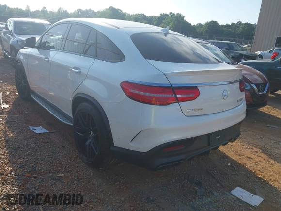 2019 Mercedes-Benz GLE 63 S AMG with VIN 4JGED7FB8KA155027, listed as a IAAI auction lot 42699295 with 31,457 mi miles and . Bid and sale history available at DreamBid. Image 3.