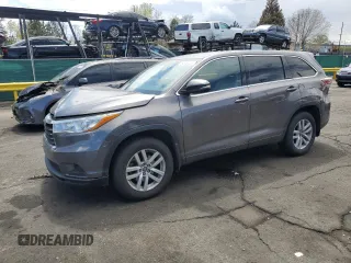 2016 Toyota Highlander LE z VIN 5TDBKRFH2GS355585, wystawiony jako Copart lot #54602425 z przebiegiem 143 490 mil mil oraz Szkoda całkowita • Salvage title. Historia ofert i sprzedaży dostępna na DreamBid. Obrazek 1.