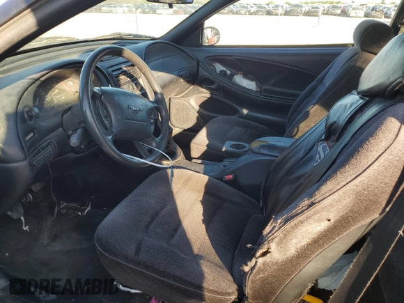 1995 Ford Mustang with VIN 1FALP4040SF101449, listed as a Copart auction lot 81951814 with 223,150 mi miles and Clean Title. Bid and sale history available at carsss.com. Image 7.