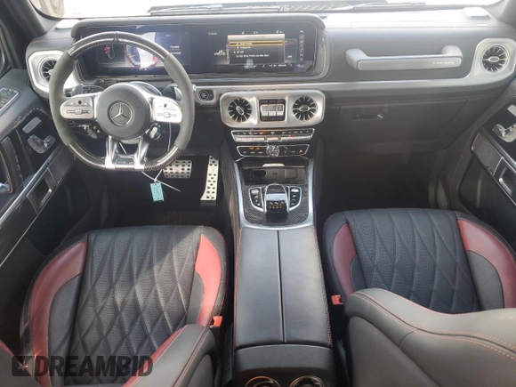 2020 Mercedes-Benz G 63 AMG with VIN W1NYC7HJ1LX342724, listed as a Copart auction lot 49154495 with 8,141 mi miles and Salvage title. Bid and sale history available at DreamBid. Image 8.