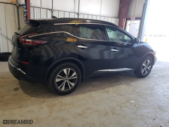 2023 Nissan Murano SV with VIN 5N1AZ2BJ4PC112946, listed as a Copart auction lot 52020845 with 55,339 mi miles and Clean Title. Bid and sale history available at carsss.com. Image 3.