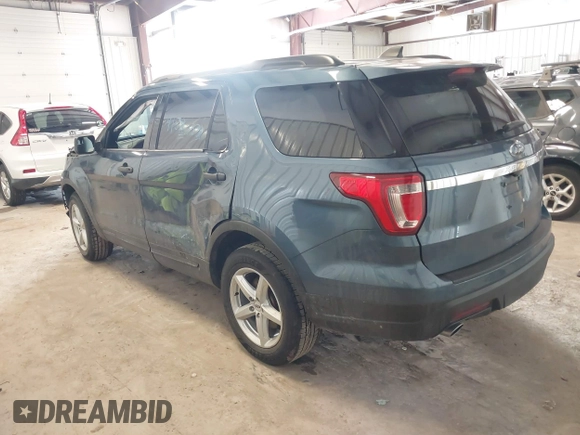 2018 Ford Explorer with VIN 1FM5K8BH1JGC35349, listed as a IAAI auction lot 41594331 with 75,586 mi miles and . Bid and sale history available at DreamBid. Image 3.