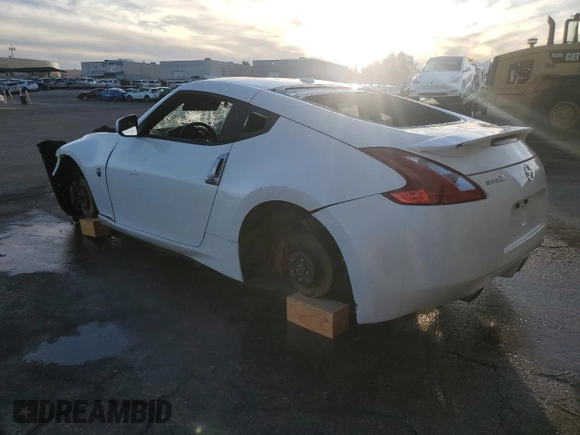 2015 Nissan 370Z Sport with VIN JN1AZ4EH9FM444692, listed as a Copart auction lot 45314215 with 99,999 mi miles and Clean Title. Bid and sale history available at carsss.com. Image 2.