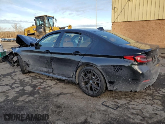 2023 BMW 5 Series 540i xDrive with VIN WBA73BJ01PCL40246, listed as a Copart auction lot 42847975 with Not Provided miles and Salvage Title. Bid and sale history available at carsss.com. Image 2.
