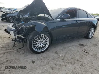 2016 Audi A6 2.0T Premium with VIN WAUFFAFC1GN017156, listed as a Copart auction lot 85961144 with 0 mi miles and Salvage Title. Bid and sale history available at carsss.com. Image 1.