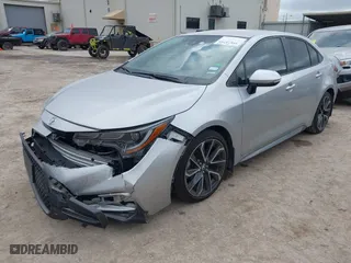 2021 Toyota Corolla SE with VIN JTDS4MCE4MJ055823, listed as a IAAI auction lot 41673759 with 78,747 mi miles. Bid and sale history available at carsss.com. Image 2.