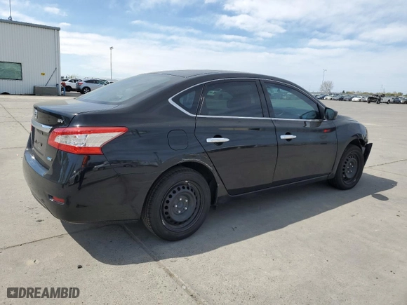 2014 Nissan Sentra SV with VIN 3N1AB7AP0EL655582, listed as a Copart auction lot 50393155 with 85,452 mi miles and Salvage Title. Bid and sale history available at carsss.com. Image 3.