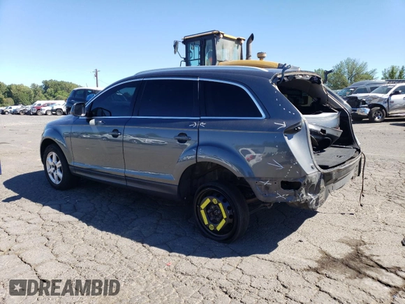 2013 Audi Q7 3.0T Premium with VIN WA1CGAFE0DD001692, listed as a Copart auction lot 65039284 with 180,834 mi miles and Salvage Title. Bid and sale history available at carsss.com. Image 2.