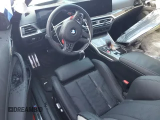 2024 BMW M4 Competition xDrive with VIN WBS43AZ0XRCP80630, listed as a Copart auction lot 79766704 with 0 mi miles and Salvage Title. Bid and sale history available at carsss.com. Image 8.