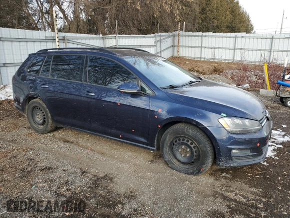 2015 Volkswagen Golf SportWagen TDI SE with VIN 3VWCA7AU6FM508920, listed as a Copart auction lot 43013504 with 265,438 mi miles. Bid and sale history available at carsss.com. Image 4.