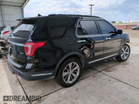 2018 Ford Explorer Limited z VIN 1FM5K8F85JGA89225, wystawiony jako Copart lot #58362855 z przebiegiem 89 370 mil mil oraz Szkoda całkowita • Salvage title. Historia ofert i sprzedaży dostępna na DreamBid. Obrazek 3.