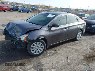 2014 Nissan Sentra S with VIN 3N1AB7AP6EL614857, listed as a IAAI auction lot 41078086 with 86,678 mi miles and . Bid and sale history available at DreamBid. Image 2.
