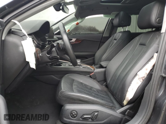 2019 Audi A4 Premium with VIN WAUDNAF45KA007040, listed as a Copart auction lot 49280075 with 32,231 mi miles and Salvage title. Bid and sale history available at DreamBid. Image 7.