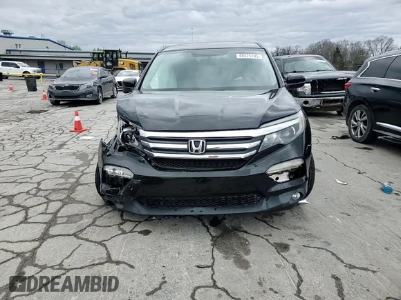 2017 Honda Pilot EX-L with VIN 5FNYF6H5XHB049465, listed as a Copart auction lot 49375195 with 59,802 mi miles and Salvage Title. Bid and sale history available at DreamBid. Image 11.