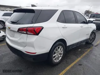 2022 Chevrolet Equinox LS with VIN 3GNAXHEV1NS164948, listed as a IAAI auction lot 41782810 with 66,722 mi miles. Bid and sale history available at carsss.com. Image 4.