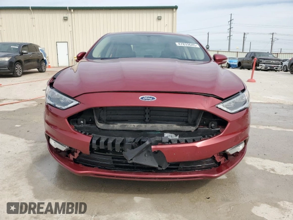 2017 Ford Fusion Energi SE with VIN 3FA6P0PUXHR413821, listed as a Copart auction lot 47833645 with 102,781 mi miles and Salvage Title. Bid and sale history available at carsss.com. Image 5.