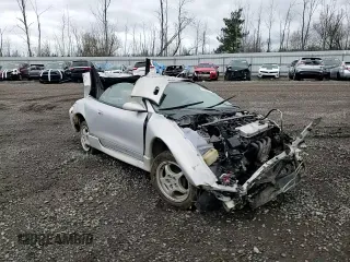 1997 Mitsubishi Eclipse GS with VIN 4A3AX35G5VE160888, listed as a Copart auction lot 80085414 with 163,683 mi miles and Salvage Title. Bid and sale history available at carsss.com. Image 11.