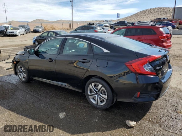 2017 Honda Civic Sedan LX with VIN 19XFC2F54HE009643, listed as a Copart auction lot 49723675 with 63,423 mi miles and Salvage Title. Bid and sale history available at carsss.com. Image 2.